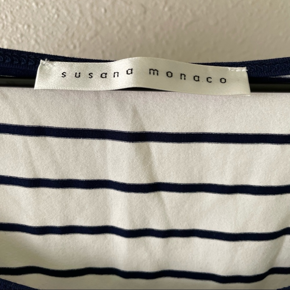 Susana Monaco striped t-shirt dress - Picture 6 of 6